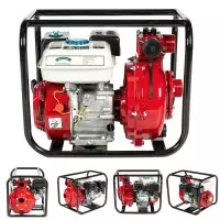 Motopompa de inalta presiune pentru irigatii, 7CP,  H ref 60m, 500 l/min, 2 toli, benzina, Micul Fermier, Model Nou